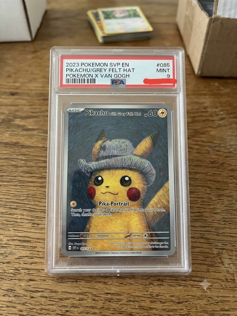 梵谷皮卡丘 PSA9