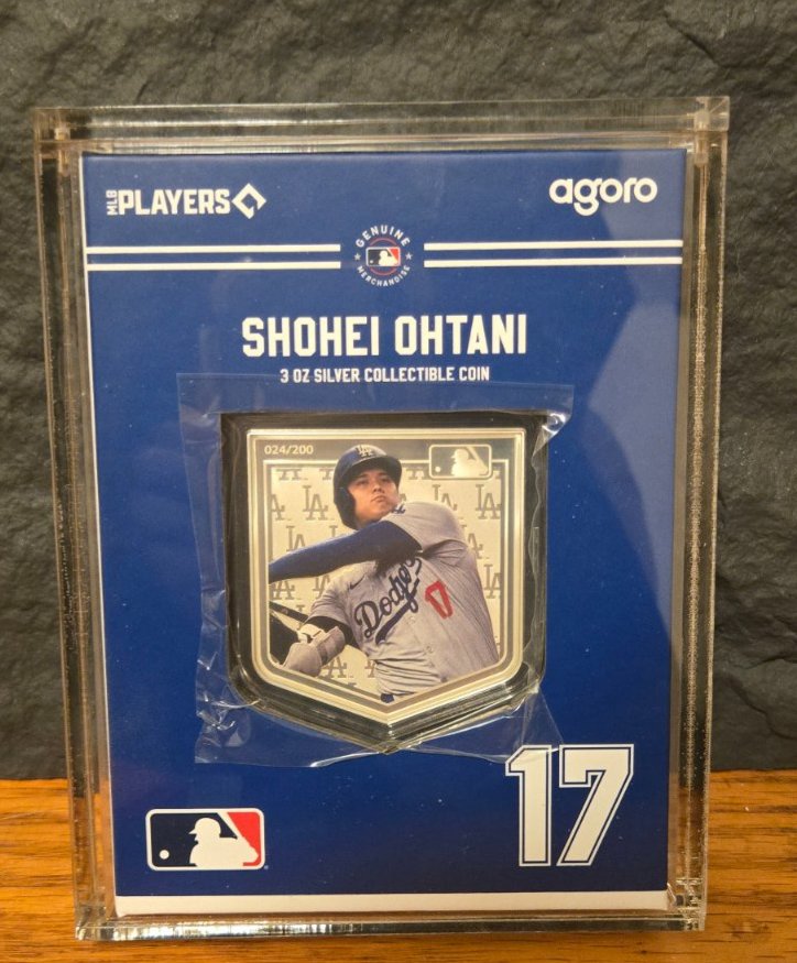 2025 Niue 3 oz Silver $5 MLB Players Series: Shohei Ohtani