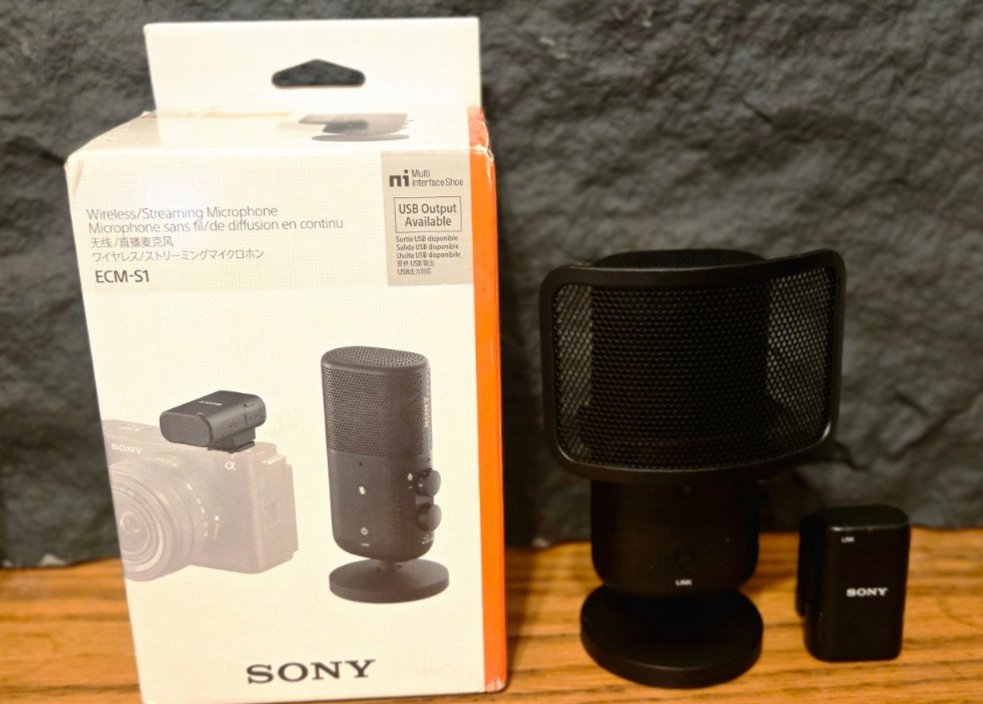 SONY 索尼ECM-S1 無線串流麥克風 (